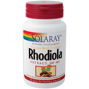 Super Rhodiola Extract 500 Gr 60 Vegetarian Tablets